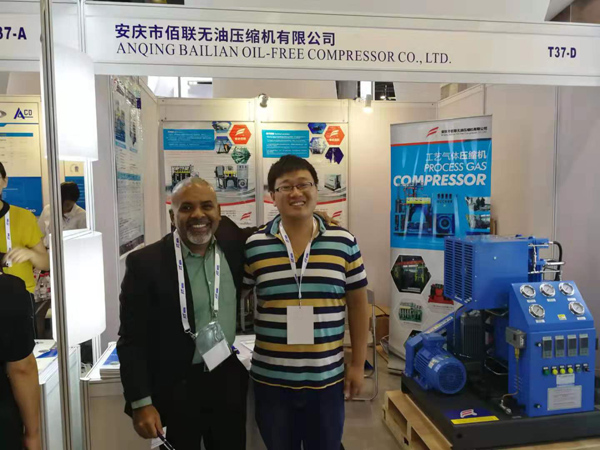 IG CHINE, 2019 foire &eacute;quipements de gaz industriel, Bailian stand (2)